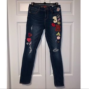 Arizona Jean Co. Jeans with Patches
